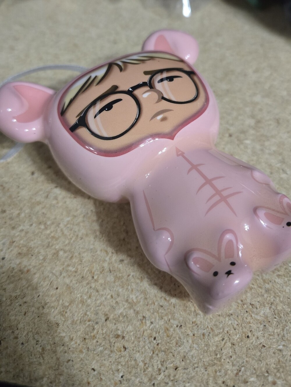 Hallmark A Christmas Story Ralphie in Bunny Suit Decoupage Christmas Ornament - Picture 5 of 5